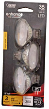 Feit Electric Enhance MR16 GU5.3 LED Bulbs 3-Pack 35W Eq 3000K Dimmable