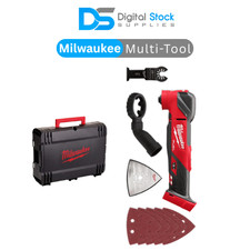 Milwaukee M18FMT-0X Cordless 18V Fuel Multi Tool & 10x Accessories Box Set