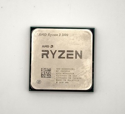 AMD Ryzen 3 3100 Desktop Processor (3.9 GHz, 4 Cores, Socket AM4) - No BOX