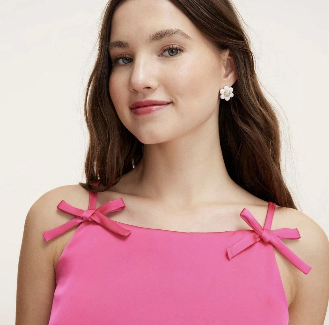 Abito a tubino KATE SPADE New York ROSA donna anni 90 mini tank taglia L GRANDE NUOVO!