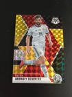 2021 Panini Mosaic Euro Georgiy Dzhikiya Black Gold 8/8 Russia Khimki FK