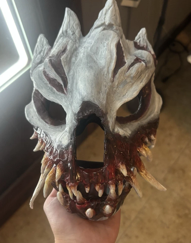 Máscara profesional de efectos visuales de monstruo alienígena cosplay  Foto 4 de 4