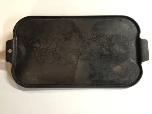 Wagner cast iron 1891 original 17 inch griddle