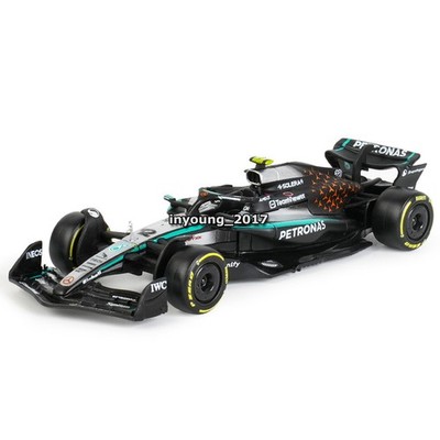 1:43 2025 AMG F1 W16E Model Toy Car Diecast Toy Vehicle Andrea Kimi Antonelli