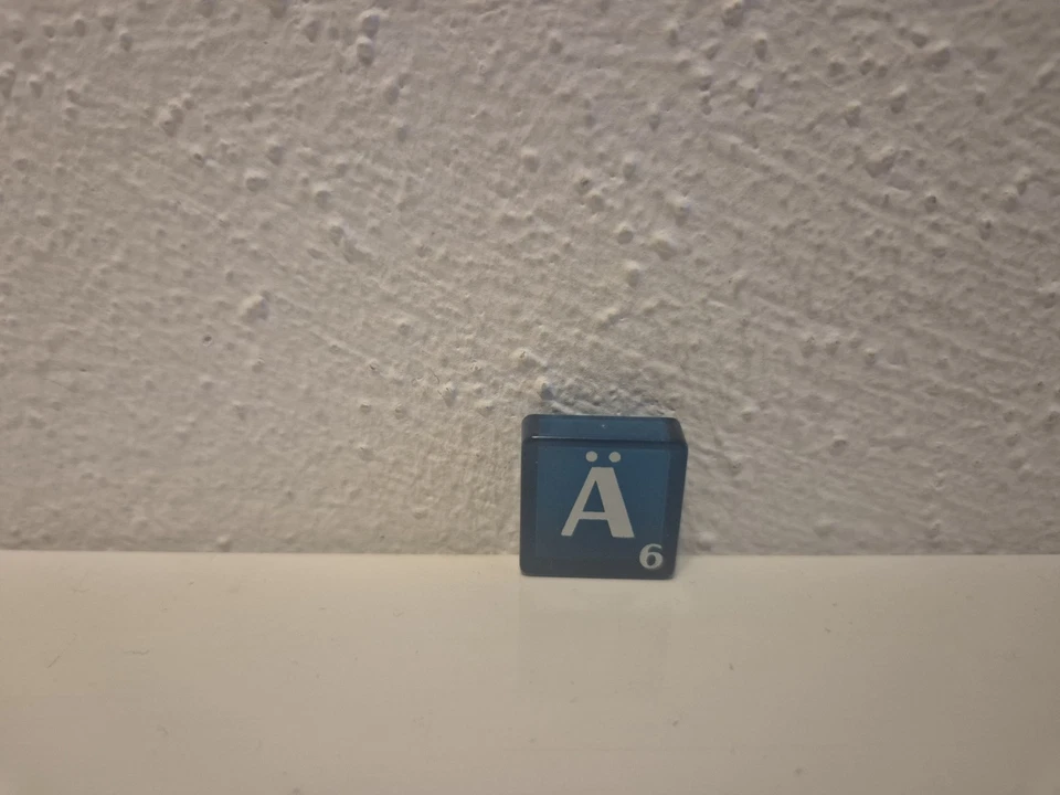 Scrabble Jubiläumsausgabe 60 Jahre Ersatzteile: Buchstabenstein Ä - Bild 1 von 1