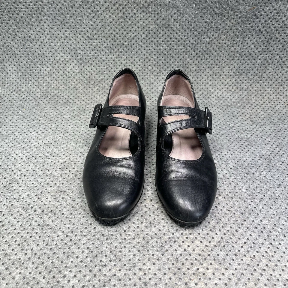 Beautifeel Regina Black Leather Slingback Ballet Shoes Size 36 UK 5.5 Women’s - Imagem 3 de 4