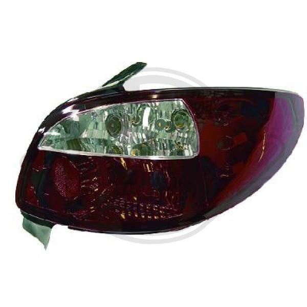 Heckleuchtensatz Diederichs 4225795 FÜR Peugeot RÜCkleuchten Satz Hecklicht Satz-image