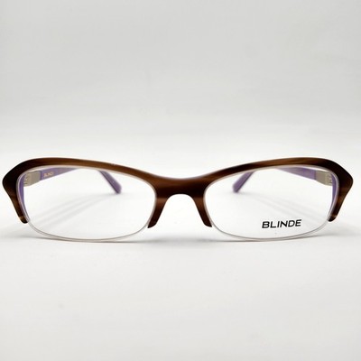 Blinde by Richard Walker | why naturally at/lv | Half-Rim Eyeglass Marvel | RARE