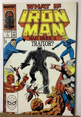 What if Special #1 June 1988 Marvel Comics Iron Man/Mr.Fantastic/Human Torch