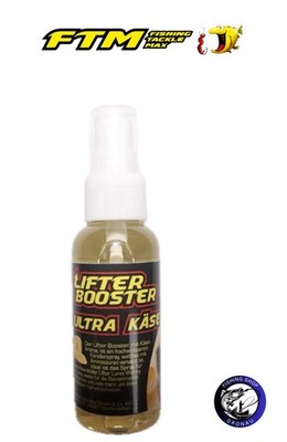 FTM Lifter Booster Käse 50 ml Forelle Lockstoff Fishing Tackle Max Öl Spray