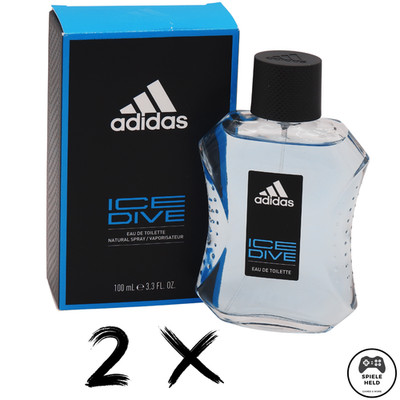 Adidas Ice Dive Eau de Toilette, langanhaltender Herren-Duft