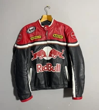 Red Bull Racing Vintage Leather Jacket size L