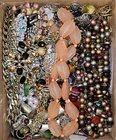 Costume Jewelry Lot ALL WEARABLE 11+lbs. Vintage-Mod Treasure Hunt #148