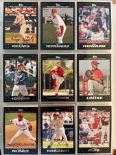 Philadelphia Phillies Baseball Card Lot (168 cards), 1985-2008
