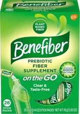 on the Go Prebiotic Fiber Supplement Powder for Digestive Health, Daily Fiber, U