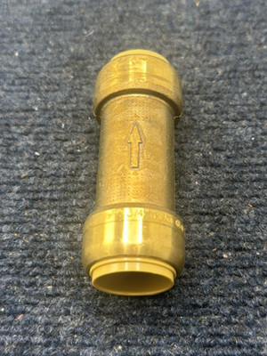 SharkBite U2016-0000LF: 3/4 in. Push-to-Connect Brass Check Valve