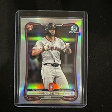 2026 Bowman Chrome CJ Kayfus Red Rookie Logo Cleveland Guardians Rookie RC