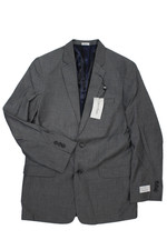 Calvin Klein Childrens Boys Modern Fit Blazer Black Size 18