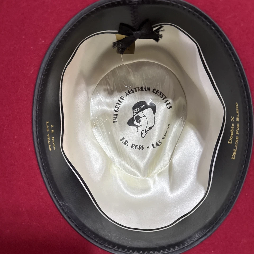 Шляпа-федора для женщин мужчин классическая замшевая вестерн войлок - Изображение 3 из 4