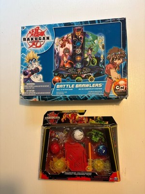 Bakugan Battle Brawlers Skill & Action Game Open Box + Bakugan 3.0 Battle Pack