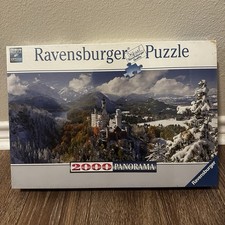 NEW SEALED Ravensburger Panorama 2000 Piece Jigsaw Puzzle Neuschwanstein Castle