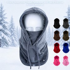 Balaclava Winter Ski Full Face Mask Fleece Windproof Thermal for Cold Weather