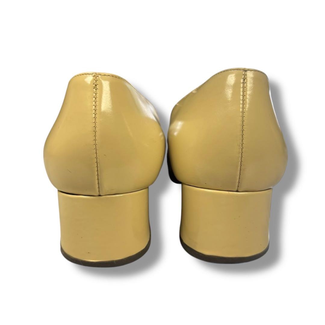 Gucci Horsebit Mid Heel Pumps Beige Leather Size 35.5 US About5.5 For Women thumbnail 19