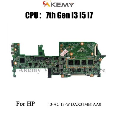 i5 i7 For HP Spectre X360 13-AC 13-W Laptop Motherboard DAX31MB1AA0 918042-601
