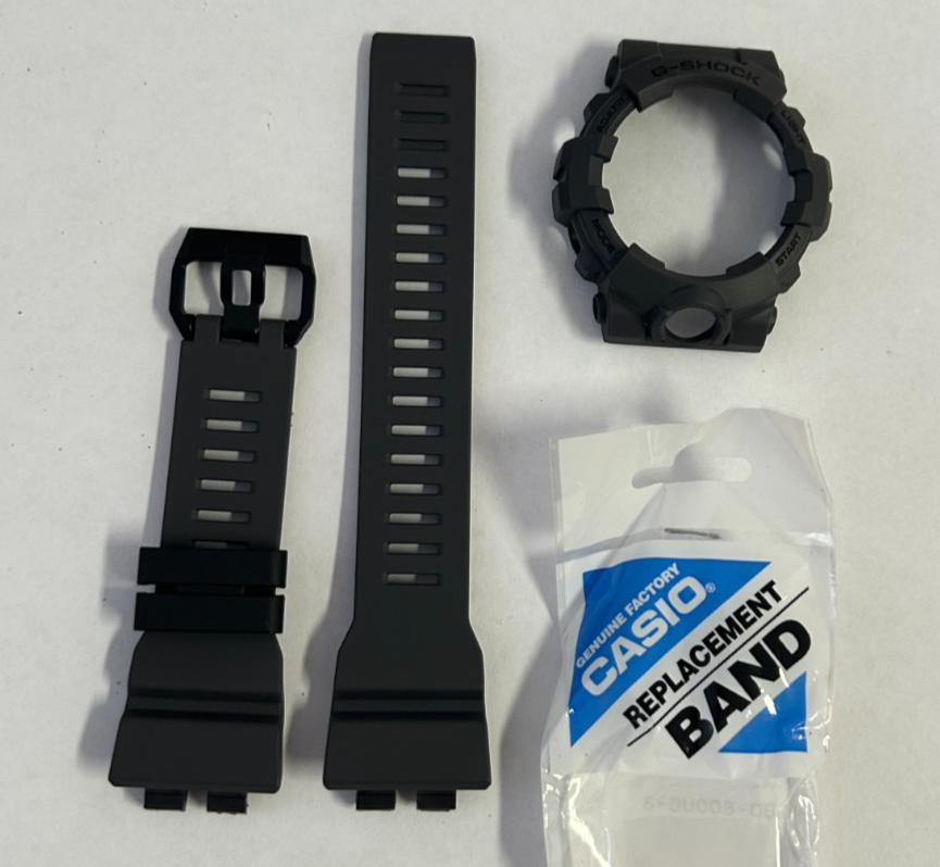 Casio G-SHOCK  BAND GBD-800UC-8 Rubber  STRAP AND BEZEL GBD-800   Gray  GBD800
