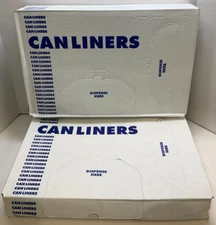 Boardwalk (2432L) 16 Gallon Can Liner, Black, .35mil, 500ct Case, Lot of 2 Cases