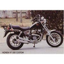 MARVING - HONDA VT 500 CUSTOM COPPIA TERMINALI SCARICO (Silencers) COD.H/CP20/BC