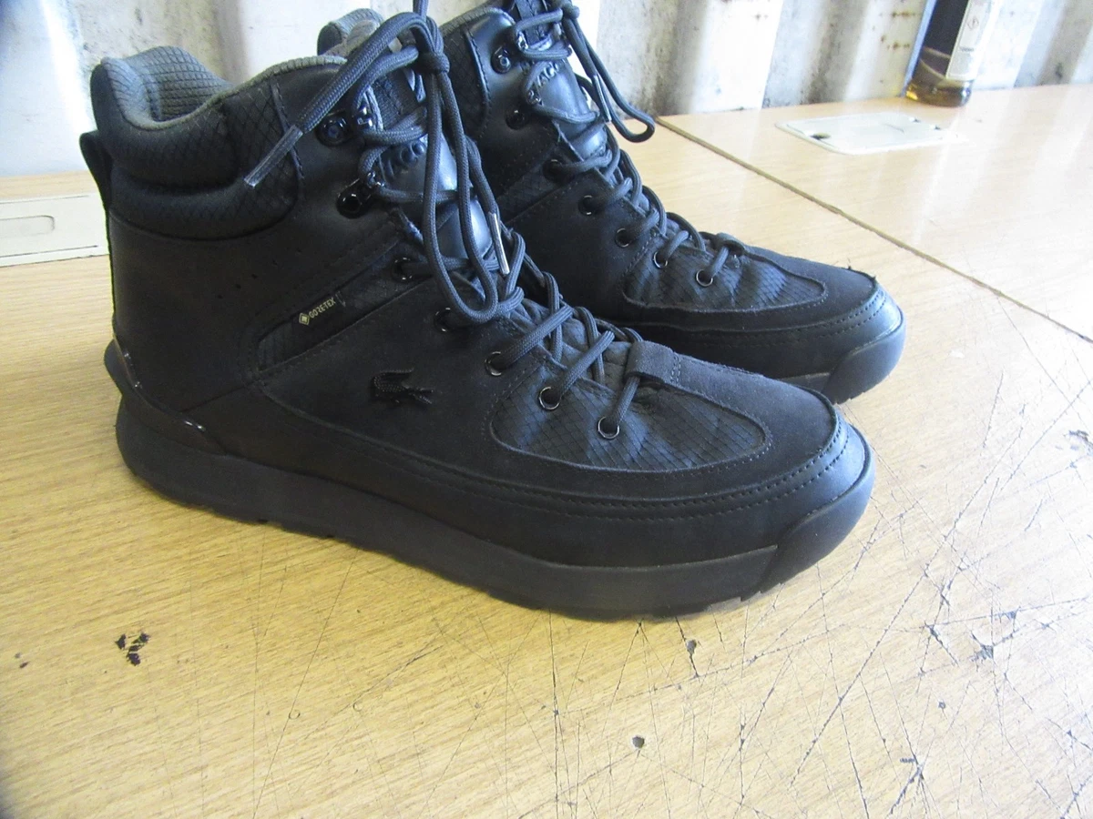Lacoste Black Boots for Men for sale | eBay UK