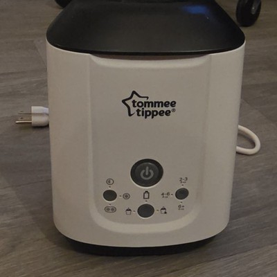 Tommee Tippee Baby Bottle Warmer Adjustable Settings Automatic Shut Off