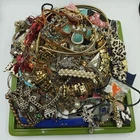 Costume Jewelry Mix Lot 5+ Lb. Vintage To Modern As Is #347