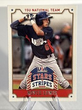 Royce Lewis RC 2015 Panini USA Baseball Stars and Stripes #85