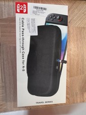 Nintendo Switch/Switch 2 Travel Case With Cable Pass Through (hard Case)