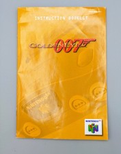 Golden Eye 007 Instruction Booklet *MANUAL ONLY* 24hr Shipping