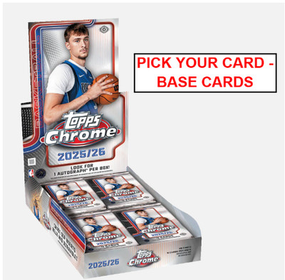 Topps Chrome NBA Basketball Pick Your Card Base Cards