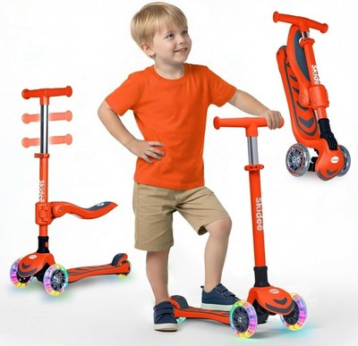 NERF Kick Scooter for Kids, Dual Barrel Blaster Fires Up to 40 Feet, Supports Up