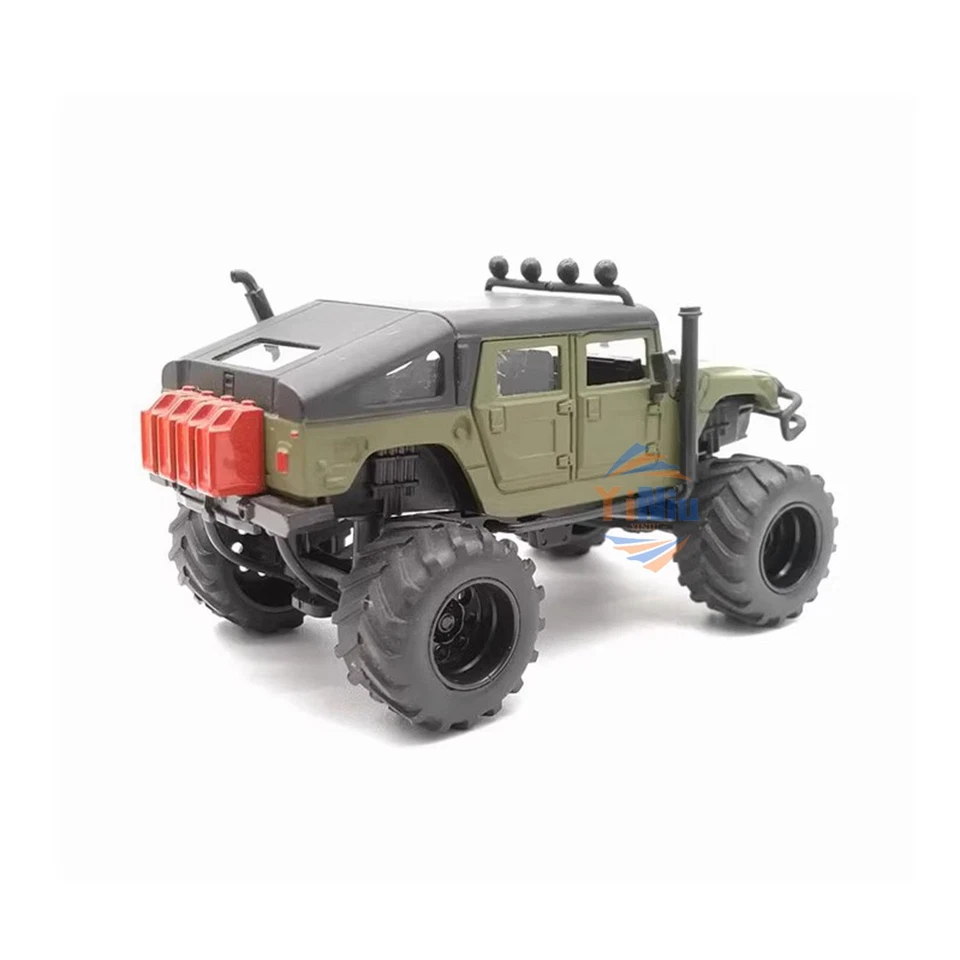 Camión todoterreno Hummer H1 2006 Fat Tire aleación 1:64 - modelo fundido a presión coleccionable Foto 4 de 4