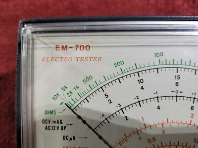 Sanwa EM-700 FET - Super Ultra High Sensitivity Meter (0.03uA DC  Current Range)