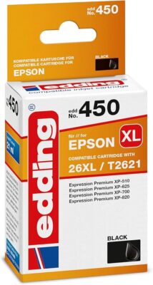 Edding Druckerpatrone Multipack für Epson Expression Premium XP-510,520,60