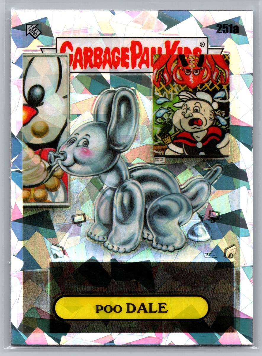 2023 Chrome Garbage Pail Kids Original Series 6 #251a Poo Dale