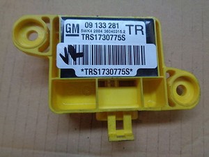 Opel Astra G Caravan Bj.04 Airbagsteuergerät Steuergerät Vorne Rechts 09133281