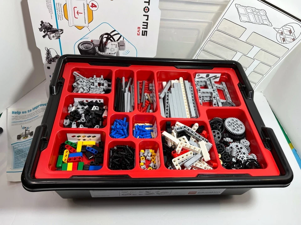 Lego Mindstorms: Education EV3 Core Set 45544. Build robots. no charger LOT B - Image 2 of 4