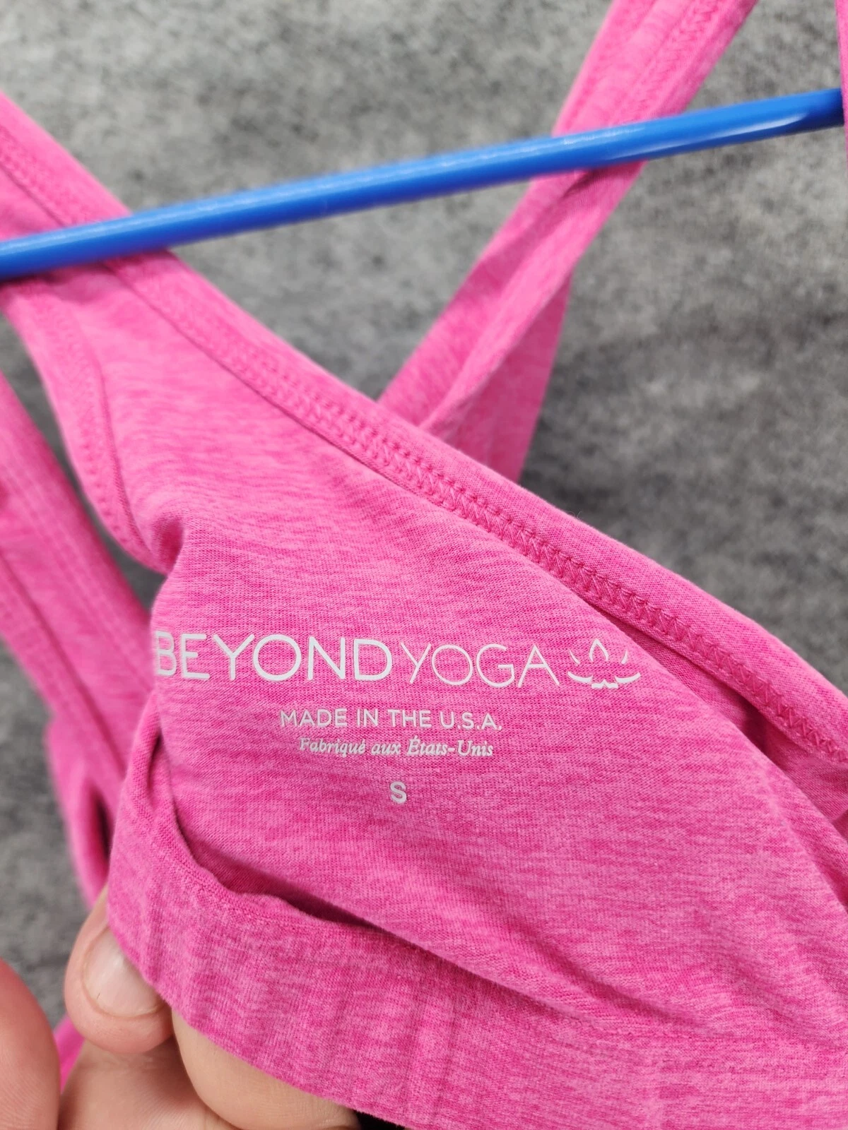 beyond-yoga athletic built it bra 