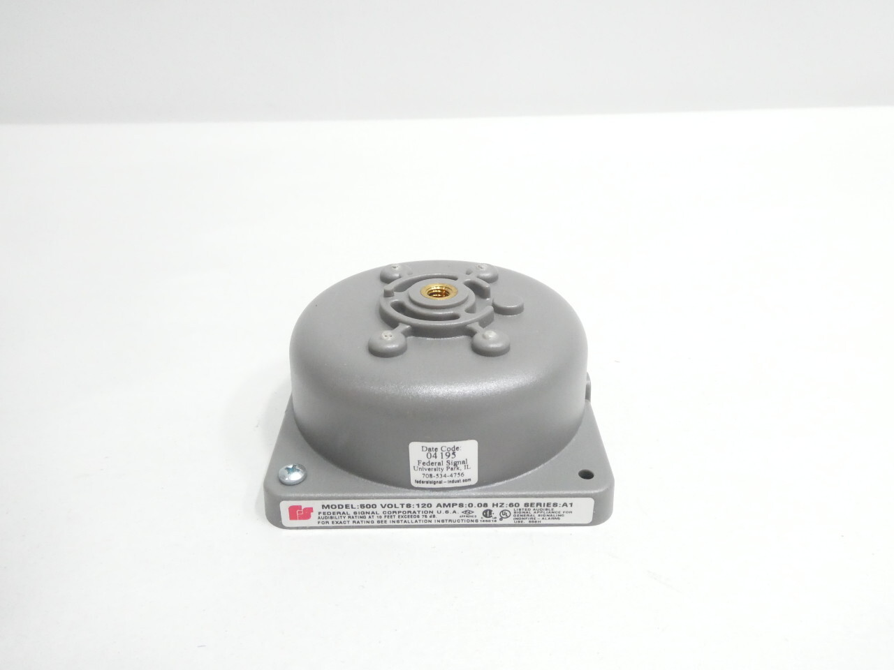 Federal Signal 500 Vibrating Mechanism Bell Kit 120v-ac