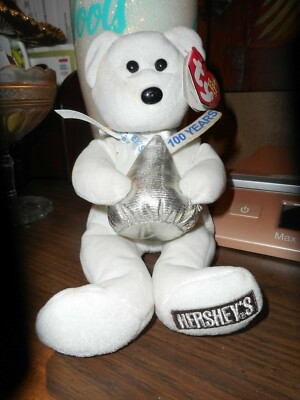 Ty Beanie Baby - HUGSY the Hershey Bear (Walgreen's Exclusive) with TAGS