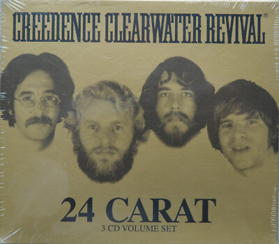 3CD  CREEDENCE CLEARWATER REVIVAL   ''24 CARAT''  NEU in Folie