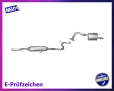 Auspuffanlage Toyota Yaris (P9) 1.3 64KW ab Bj.11.05 Auspuff Mitteltopf Endtopf